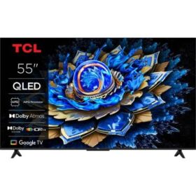 TCL 55T69C Televisor Smart TV 55  QLED UltraHD 4K HDR - Google TV - WiFi, HDMI, USB 3.0, Ethernet, Bluetooth - VESA 200x200mm