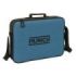Safta Munich Maletin con Cremallera - Bandolera Ajustable - Asa Forrada - Doble Tirador - Fondo Semirigido - 38x28x6cm - Color N