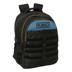 Safta Munich Mochila para Portatil hasta 15.6  - Bolsillo Trasero Antirrobo - Cremallera Bidireccional - Transpirable - Ergonomi