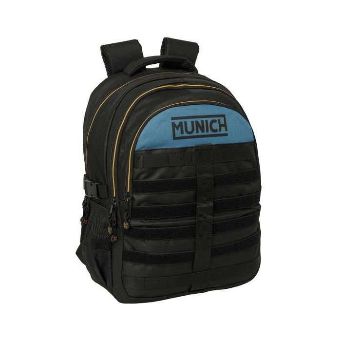 Safta Munich Mochila para Portatil hasta 15.6  - Bolsillo Trasero Antirrobo - Cremallera Bidireccional - Transpirable - Ergonomi