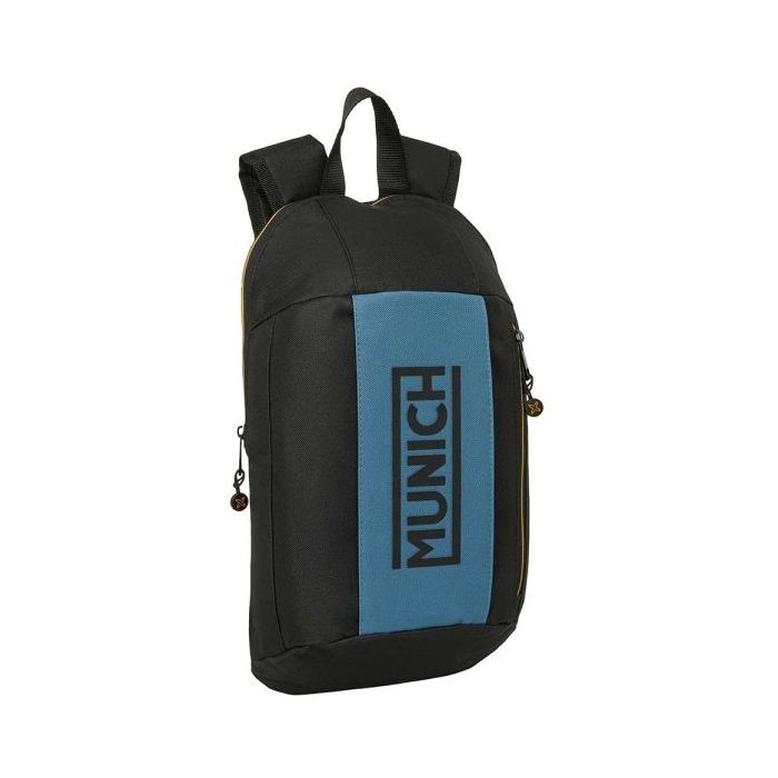 Safta Munich Mini Mochila - 8.5L - Hombreras Acolchadas - Cremallera Vertical - Asa Superior - Bolsillo Frontal - Ajustables y C