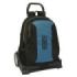 Safta Munich Mochila con Carro - Extraible - 23L - Portabotellas - Cremallera con Doble Tirador - Asa de Mano - Espalda Acolchad