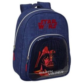 Safta Star Wars Mochila Infantil - Portabotellas - Bolsillo Frontal - Asa de Mano - Adaptable a Carro - Hombreras Acolchadas - 2