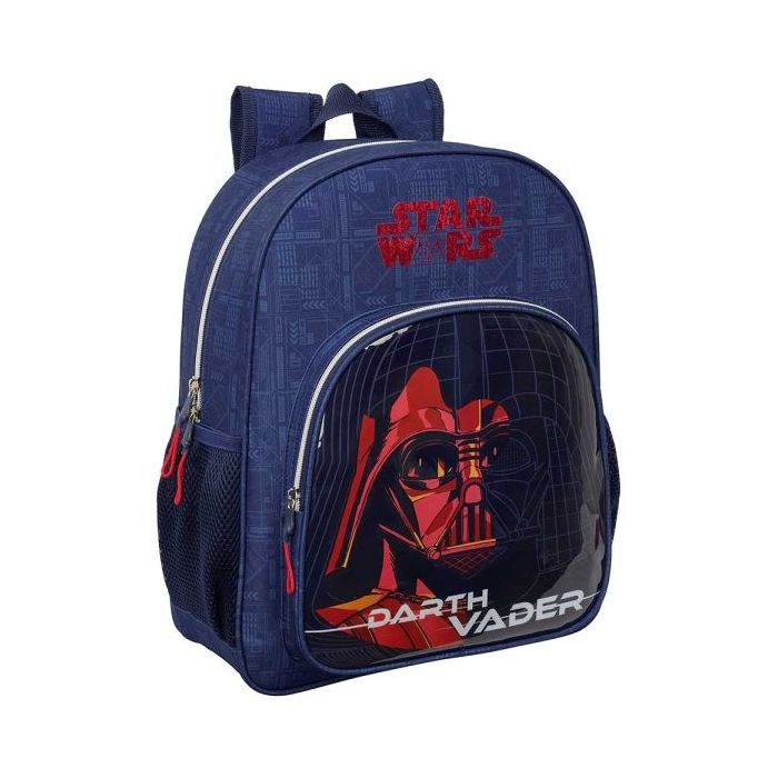 Safta Star Wars Mochila - 15L - Adaptable a Carro - Bolsillo Frontal - Portabotellas - Cremallera con Doble Tirador - Asa de Man