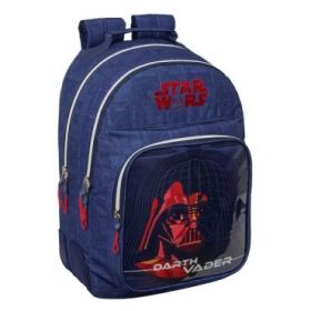Safta Star Wars Mochila - Adaptable a Carro - Bolsillo Frontal - Portabotellas - Cremallera con Doble Tirador - Asa de Mano - Ho