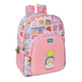 Safta Mr. Wonderful Comic Mochila - Adaptable a Carro - Bolsillo Frontal - Portabotellas - Cremallera con Doble Tirador - Asa de