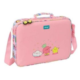 Safta Mr. Wonderful Comic Maletin con Cremallera - Bandolera Ajustable - Asa Forrada - Doble Tirador - Fondo Semirigido - 38x28x