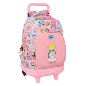 Safta Mr. Wonderful Comic Mochila con Carro - Extraible - 33L - Portabotellas - Tarjeta de Identificacion Personal - Doble Tirad