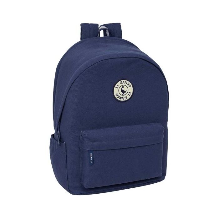 Safta el Ganso Jeans Mochila para Portatiles hasta 15.6  - Bolsillo para Tablet hasta 11  - Antirrobo - Asa de Mano - Conector U