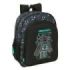 Safta Minecraft Screen Mochila - 15L - Adaptable a Carro - Bolsillo Frontal - Portabotellas - Cremallera con Doble Tirador - Asa