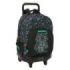 Safta Minecraft Screen Mochila con Carro - Extraible - 33L - Portabotellas - Tarjeta de Identificacion Personal - Cremallera con