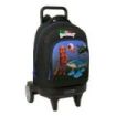 Safta Brainrot Mochila con Carro - Extraible - 33L - Portabotellas - Tarjeta de Identificacion Personal - Ruedas Antivibracion -