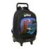 Safta Brainrot Mochila con Carro - Extraible - 33L - Portabotellas - Tarjeta de Identificacion Personal - Cremallera con Doble T