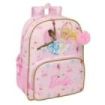 Safta Barbie Ballet Mochila - Adaptable a Carro - Bolsillo Frontal - Portabotellas - Cremallera con Doble Tirador - Asa de Mano