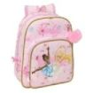 Safta Barbie Ballet Mochila Infantil - Portabotellas - Bolsillo Frontal - Adaptable a Carro - Hombreras Acolchadas - 26x34x11cm