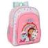 Safta Gabby's Dollhouse Mochila - 15L - Adaptable a Carro - Bolsillo Frontal - Portabotellas - Cremallera con Doble Tirador - As