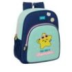 Safta Mr. Wonderful Estrella Mochila - 15L - Adaptable a Carro - Bolsillo Frontal - Portabotellas - Cremallera con Doble Tirador