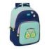 Safta Mr. Wonderful Estrella Mochila - Adaptable a Carro - Bolsillo Frontal - Portabotellas - Cremallera con Doble Tirador - Asa