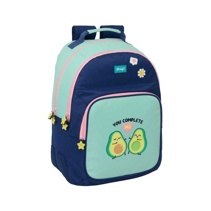 Safta Mr. Wonderful Estrella Mochila - Adaptable a Carro - Bolsillo Frontal - Portabotellas - Cremallera con Doble Tirador - Asa