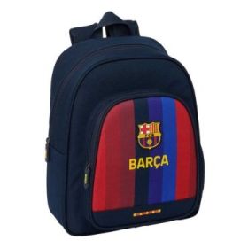 Safta F.C.Barcelona 1ª Equipacion 26/27 Mochila Infantil - Portabotellas - Bolsillo Frontal - Asa de Mano - Adaptable a Carro -