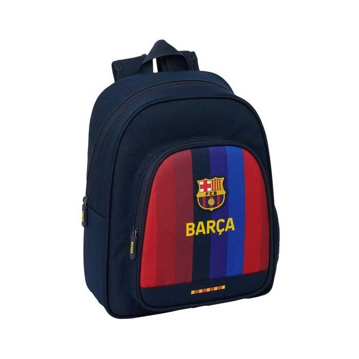 Safta F.C.Barcelona 1ª Equipacion 26/27 Mochila Infantil - Portabotellas - Bolsillo Frontal - Asa de Mano - Adaptable a Carro -