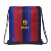 Safta F.C.Barcelona 1ª Equipacion 26/27 Saco Plano - Cierre con Cordones - Bolsillo Interior con Cremallera - 35x40x1cm - Color