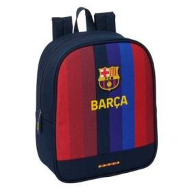 Safta F.C.Barcelona 1ª Equipacion 26/27 Mochila Guarderia - 6L - Cremallera - Asa de Mano - Tarjeta de Identificacion Personal -