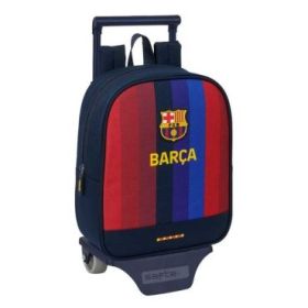 Safta F.C.Barcelona 1ª Equipacion 26/27 Mochila con Carro - Extraible - 6L - Tarjeta de Identificacion Personal - Asa de Mano -