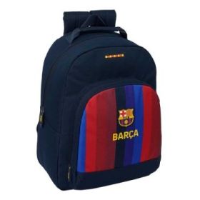 Safta F.C.Barcelona 1ª Equipacion 26/27 Mochila - Adaptable a Carro - Bolsillo Frontal - Hombreras y Espalda Acolchada - Cremall