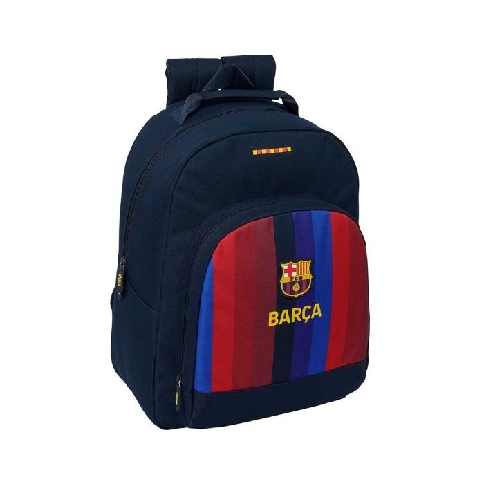 Safta F.C.Barcelona 1ª Equipacion 26/27 Mochila - Adaptable a Carro - Bolsillo Frontal - Hombreras y Espalda Acolchada - Cremall
