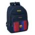 Safta F.C.Barcelona 1ª Equipacion 26/27 Mochila - Adaptable a Carro - Bolsillo Frontal - Portabotellas - Cremallera con Doble Ti