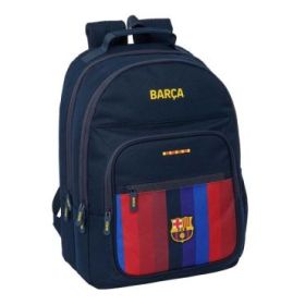 Safta F.C.Barcelona 1ª Equipacion 26/27 Mochila - Adaptable a Carro - Bolsillo Frontal - Portabotellas - Cremallera con Doble Ti