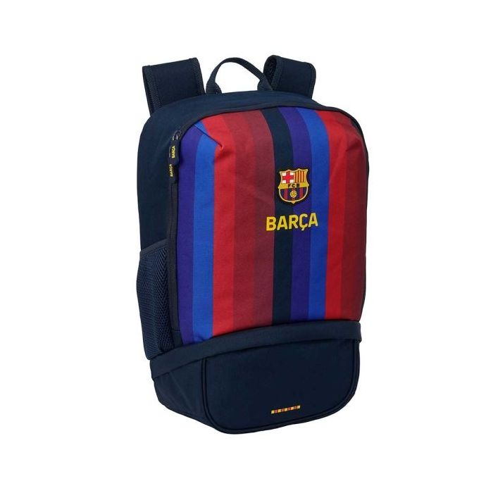 Safta F.C.Barcelona 1ª Equipacion 26/27 Mochila Zapatillero - Cremallera con Doble Tirador - Bolsillo Interior - Portabotellas -