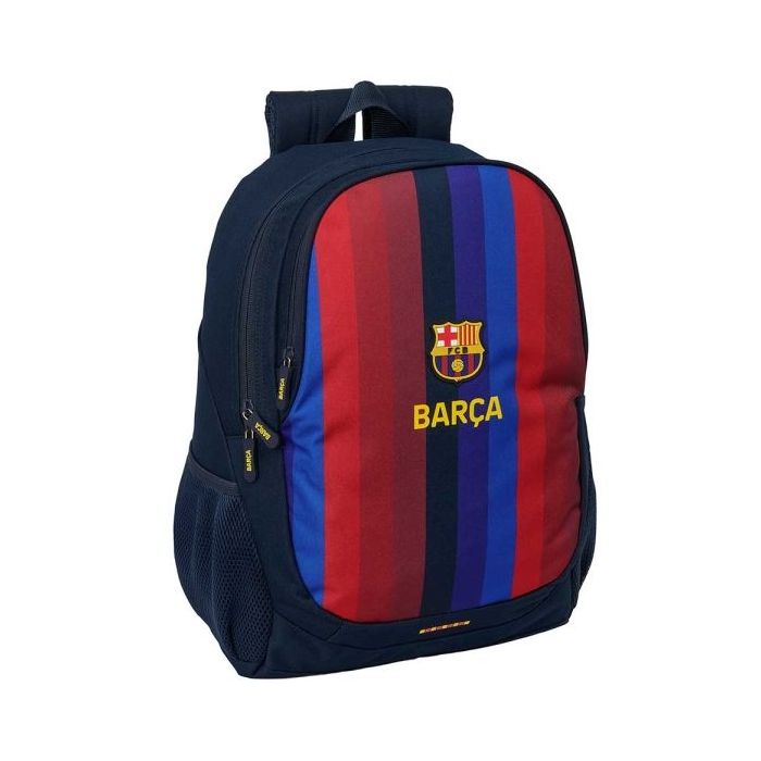 Safta F.C.Barcelona 1ª Equipacion 26/27 Mochila - 23L - Adaptable a Carro - Hombreras y Espalda Acolchada - Portabotellas - Crem
