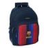 Safta F.C.Barcelona 1ª Equipacion 26/27 Mochila - Adaptable a Carro - Bolsillo Frontal - Portabotellas - Cremallera con Doble Ti