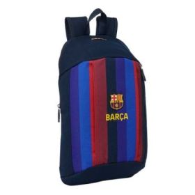 Safta F.C.Barcelona 1ª Equipacion 26/27 Mini Mochila - 8.5L - Hombreras Acolchadas - Cremallera Vertical - Asa - Bolsillo Fronta