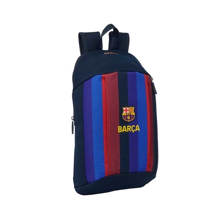Safta F.C.Barcelona 1ª Equipacion 26/27 Mini Mochila - 8.5L - Hombreras Acolchadas - Cremallera Vertical - Asa - Bolsillo Fronta