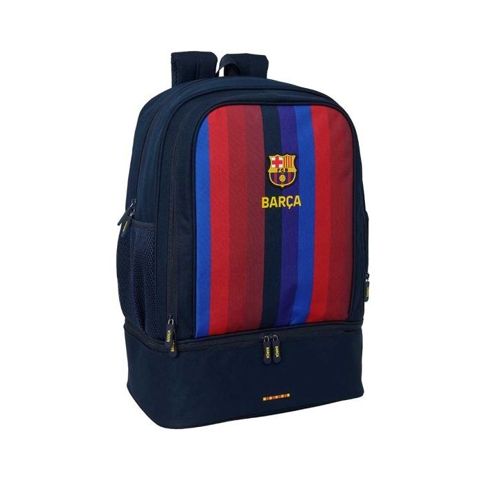 Safta F.C.Barcelona 1ª Equipacion 26/27 Mochila - Bolsillo Frontal - Hombreras y Espalda Acolchada - Portabotellas - Cremallera