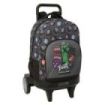 Safta Minecraft Graffiti Mochila con Carro - Extraible - 33L - Portabotellas - Tarjeta de Identificacion Personal - Ruedas Antiv