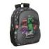 Safta Minecraft Graffiti Mochila - 23L - Adaptable a Carro - Espalda Acolchada - Portabotellas - Cremallera con Doble Tirador -