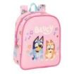 Safta Bluey Dance Mochila Guarderia - 6L - Cremallera - Asa de Mano - Tarjeta de Identificacion Personal - Adaptable a Carrito -