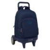 Safta Spagnolo Mochila con Carro - Extraible - 33L - Portabotellas - Tarjeta de Identificacion Personal - Ruedas Antivibracion -