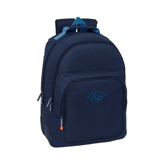 Safta Spagnolo Mochila - Adaptable a Carro - Bolsillo Frontal - Portabotellas - Cremallera con Doble Tirador - Asa de Mano - Hom