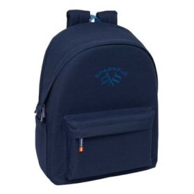 Safta Spagnolo Mochila para Portatiles hasta 15.6  - Bolsillo para Tablet hasta 11  - Antirrobo - Asa de Mano - Conector USB - C