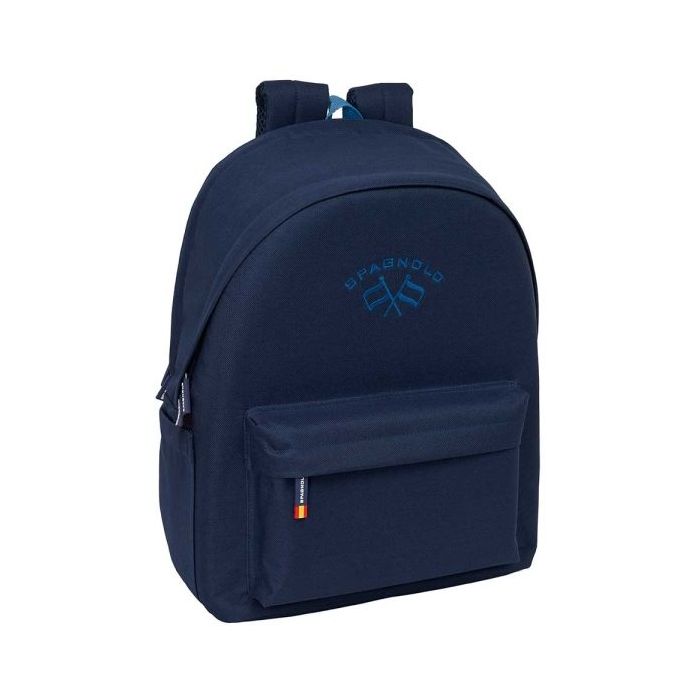 Safta Spagnolo Mochila para Portatiles hasta 15.6  - Bolsillo para Tablet hasta 11  - Antirrobo - Asa de Mano - Conector USB - C