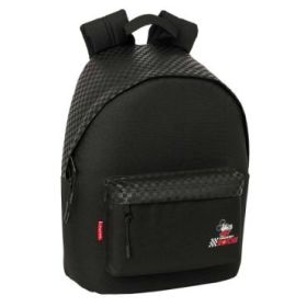 Safta Mickey and Friends Racing - Teen Mochila para Portatiles hasta 14.1  - Bolsillo para Tablet hasta 10.6  - Bolsillo Frontal