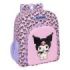 Safta Kuromi Mochila - 15L - Adaptable a Carro - Bolsillo Frontal - Portabotellas - Cremallera con Doble Tirador - Asa de Mano -