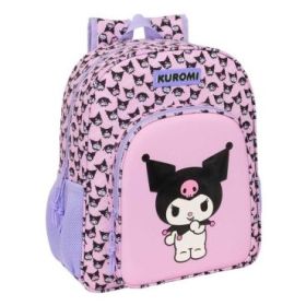 Safta Kuromi Mochila - 15L - Adaptable a Carro - Bolsillo Frontal - Portabotellas - Cremallera con Doble Tirador - Asa de Mano -