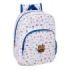 Safta F.C.Barcelona Preescolar Mochila Infantil - Portabotellas - Bolsillo Frontal - Adaptable a Carro - Hombreras Acolchadas -