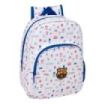 Safta F.C.Barcelona Preescolar Mochila Infantil - Portabotellas - Bolsillo Frontal - Adaptable a Carro - Hombreras Acolchadas -